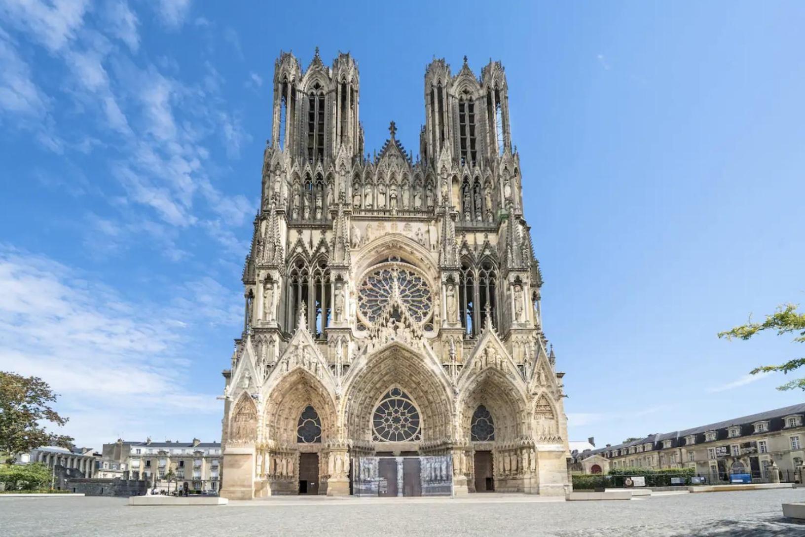 L'Haussmannien - Spacieux 4 Chambres - Centre - Gare Reims Dış mekan fotoğraf