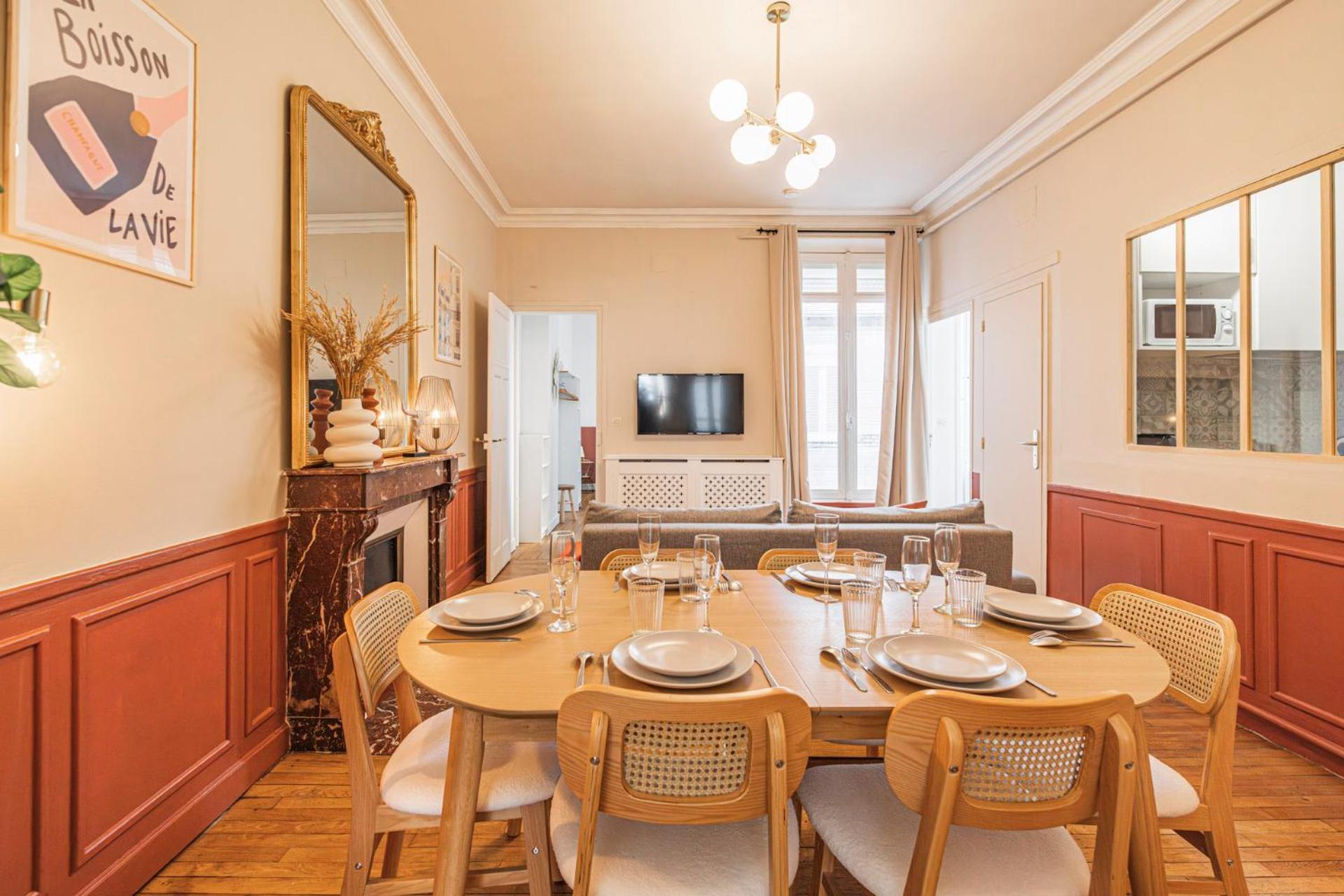 L'Haussmannien - Spacieux 4 Chambres - Centre - Gare Reims Dış mekan fotoğraf
